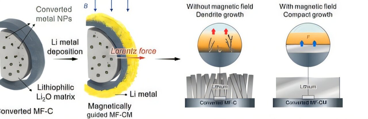 韩国研发新型磁控混合阳极技术突破锂电池枝晶难题