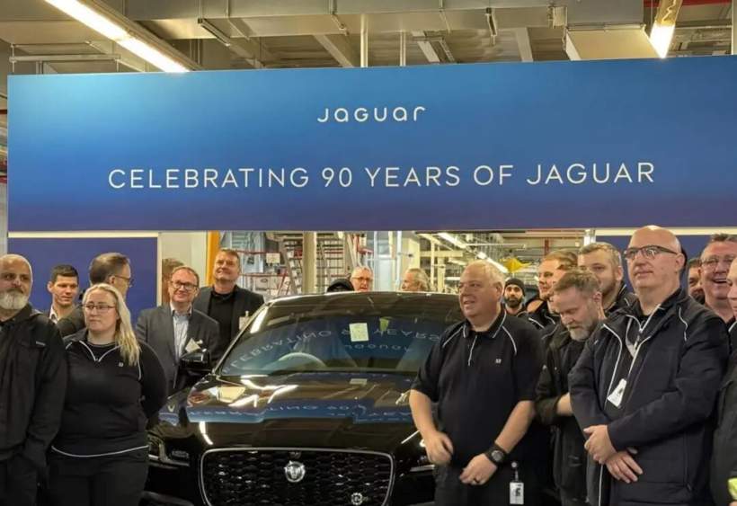 捷豹全面停产燃油车90年制造史落幕 电车时代前景存疑